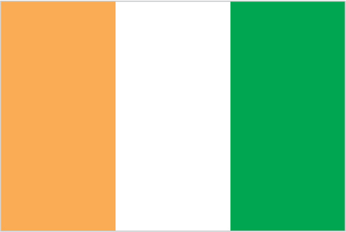 Cote d'Ivoire National Flag