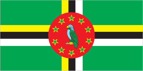 Dominica National Flag Hoodies - World Reps Apparel Canada and USA