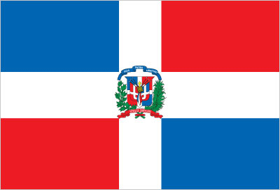 Dominican Republic National Flag Hoodies - World Reps Apparel Canada and USA