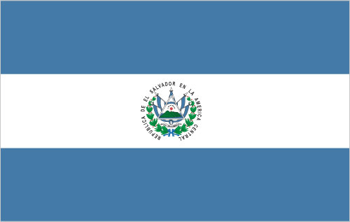 El Salvador National Flag Hoodies - World Reps Apparel Canada and USA